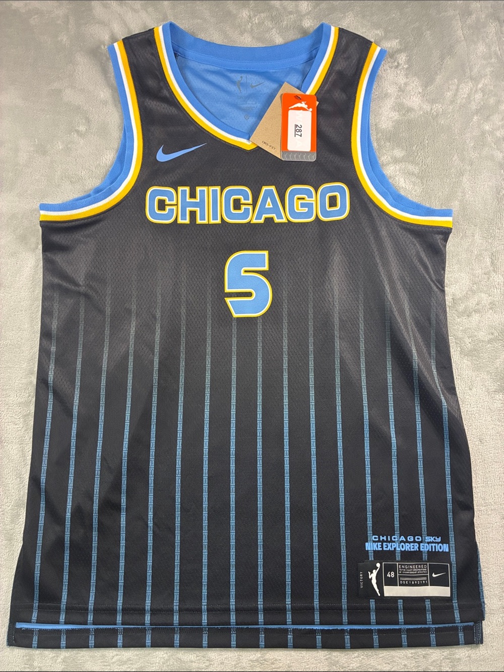 Nike Angel Reese #5 Chicago Sky WNBA Explorer Edition Jersey Women’s L NWT